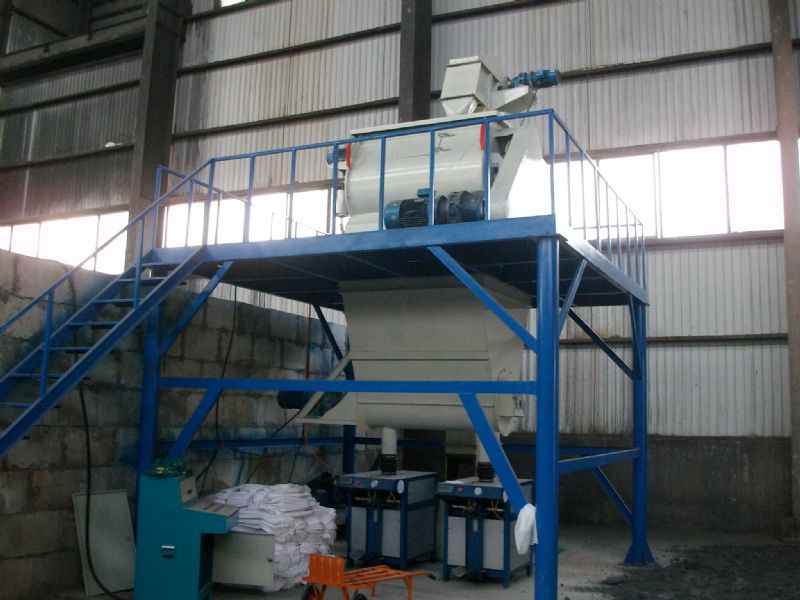 干混砂漿設備整套生產工藝流程講解