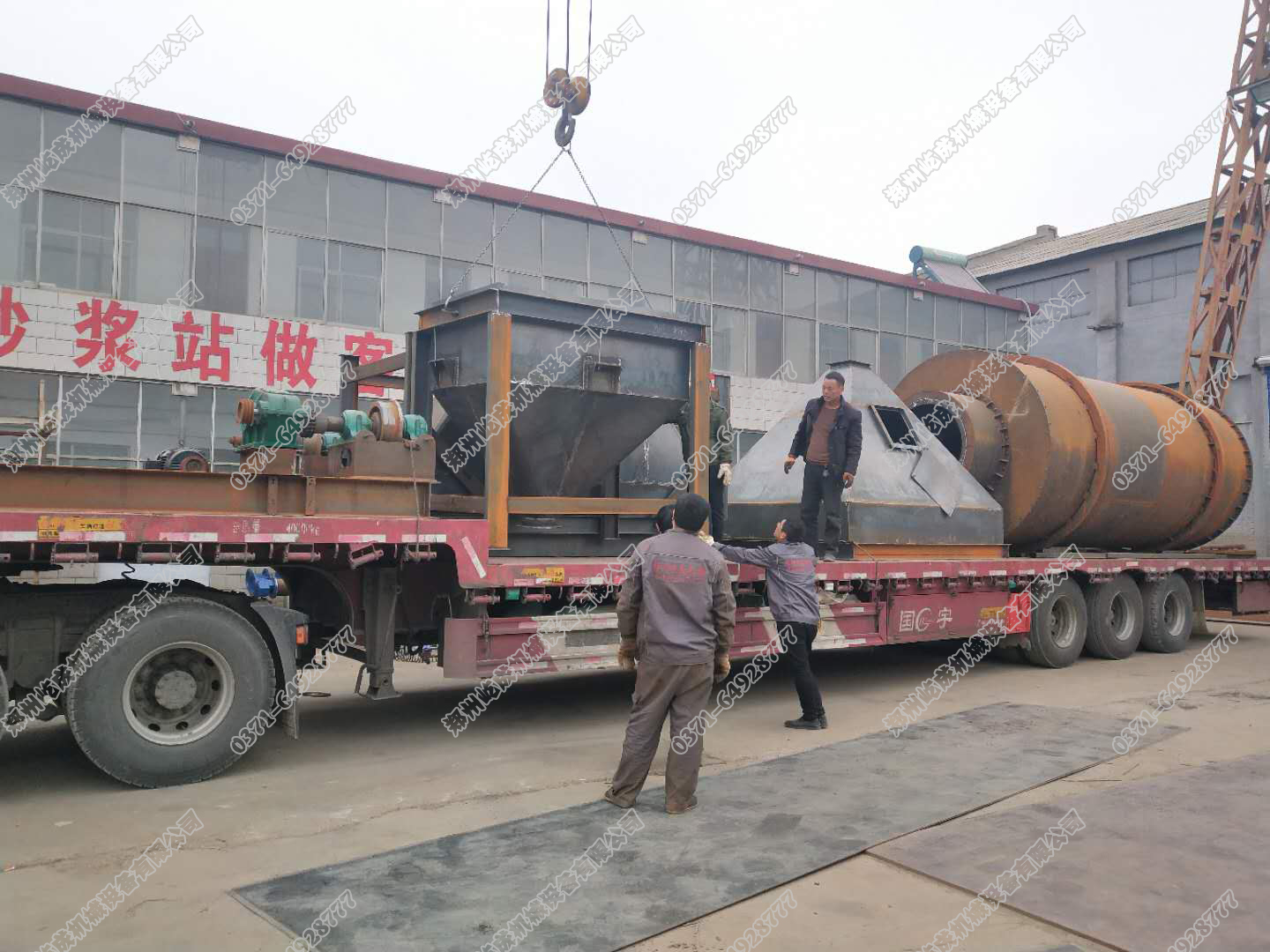 福建廈門20萬(wàn)噸干混砂漿站工程開(kāi)始施工