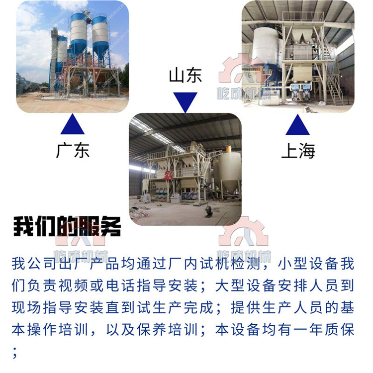 膩子粉生產(chǎn)線服務