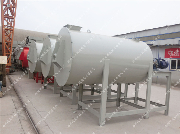 2噸臥式螺帶干粉混合機的產(chǎn)量計算